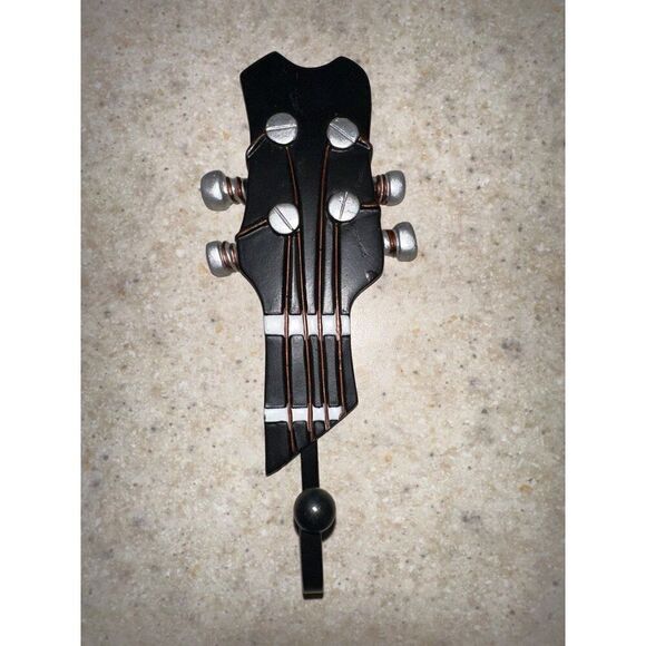 Electric and Acoustic Guitar Headstock RESIN Decorative Wall Hooks 2008 ICA Home - Picture 3 of 12